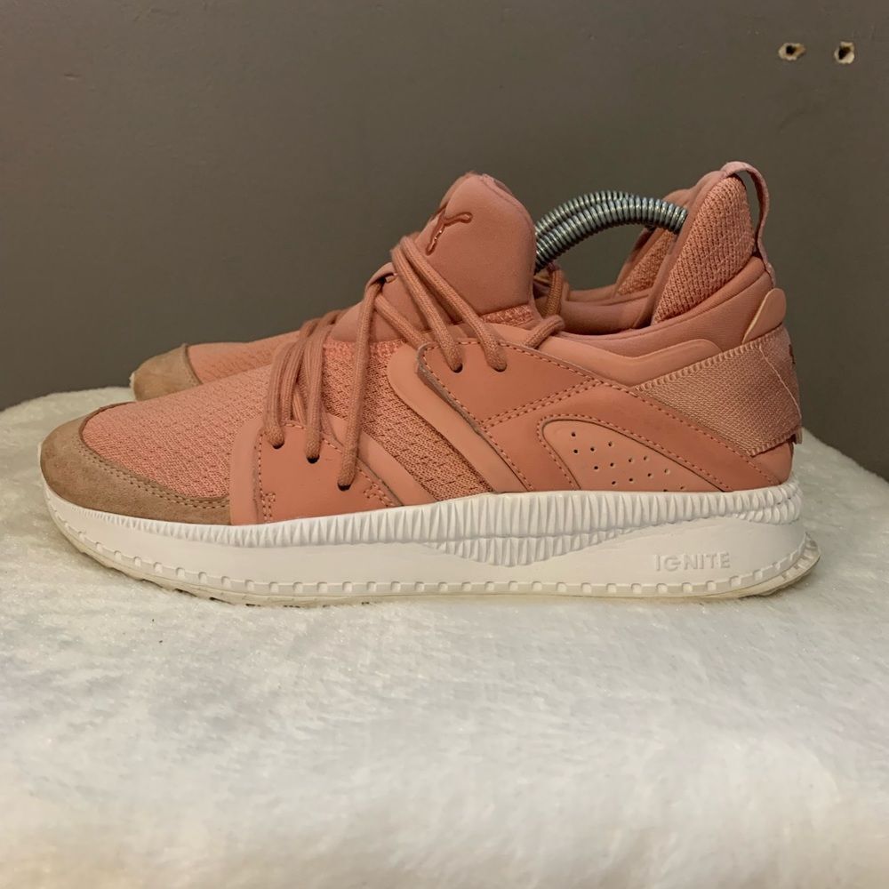 Puma Fitness Sneakers Tsugi‎ Blaze Gym Casual Sport Shoes Pink Womens Size 9